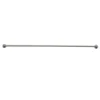Tringle à vitrage auto adhésive Extensible Métal Blanc 70-120 cm