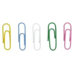 Trombone multicolore 2,8cm x100