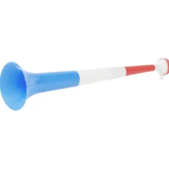 Trompette bleu blanc rouge L36cm