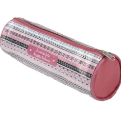 Trousse cylindrique à motifs