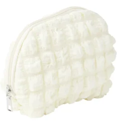 Trousse de maquillage blanche 22x4xH15cm