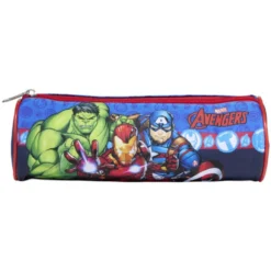 Trousse Marvel Avengers bleue Ø8xL23cm
