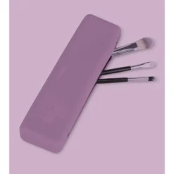 Trousse pour pinceaux à maquillage en silicone (3 modèles)