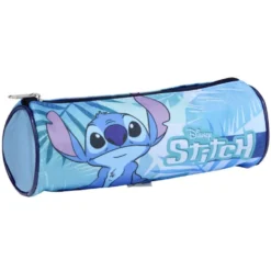Trousse Stitch bleue Ø8xL23cm