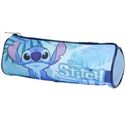 Trousse Stitch bleue Ø8xL23cm