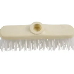Tête de balai brosse beige et blanc