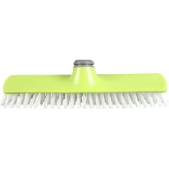 Tête de balai brosse frottoir lave-sols vert et blanc