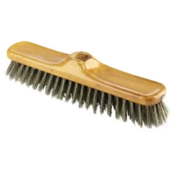 Tête de balai en bois et fibres de soie