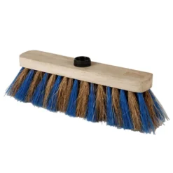Tête de balai en fibre de coco zébrée