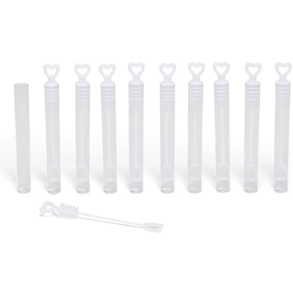 Tube bulle de savon mariage x10