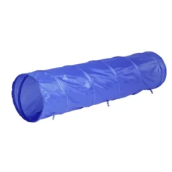 Tunnel d'entrainement pliable pour animaux Ø48xL200cm