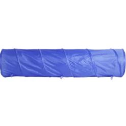 Tunnel d'entrainement pliable pour animaux Ø48xL200cm