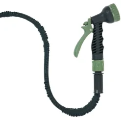 Tuyau extensible avec pistolet aquastop 7,5 à 22,5 m