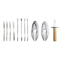 Ustensile pour fruit de mer 11 pièces