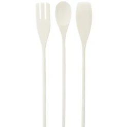 Ustensiles de cuisine en bois x3