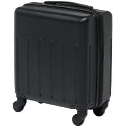 Valise cabine Low Cost 4 roues noir 36x20xH45cm