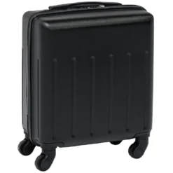 Valise cabine Low Cost 4 roues noir 36x20xH45cm