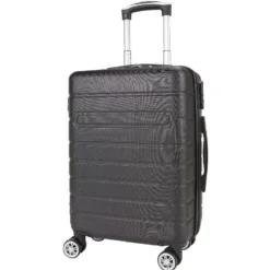 Valise cabine rigide noir 4 roues H50cm