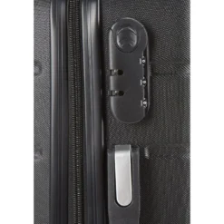 Valise cabine rigide noir 4 roues H50cm
