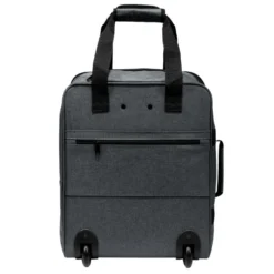 Valise cabine souple 28L lowcost trolley 2 roulettes polyester 35x20xH45cm (2 modèles)