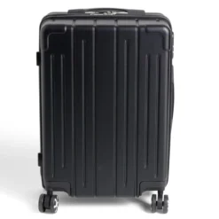 Valise cabine trolley à roulettes noir 38L petit modèle