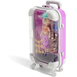 Valise mini poupée voyage - 3 modèles