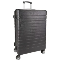 Valise plastique rigide noir H77cm