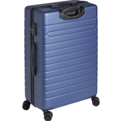 Valise rigide ABS bleu marine H70 cm