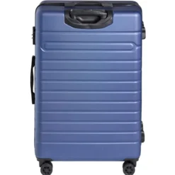 Valise rigide ABS bleu marine H70 cm