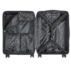 Valise rigide ABS bleu marine H60cm
