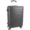 Valise rigide plastique noir H66cm