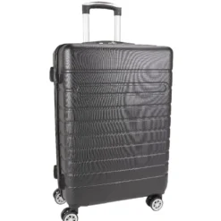 Valise rigide plastique noir H66cm