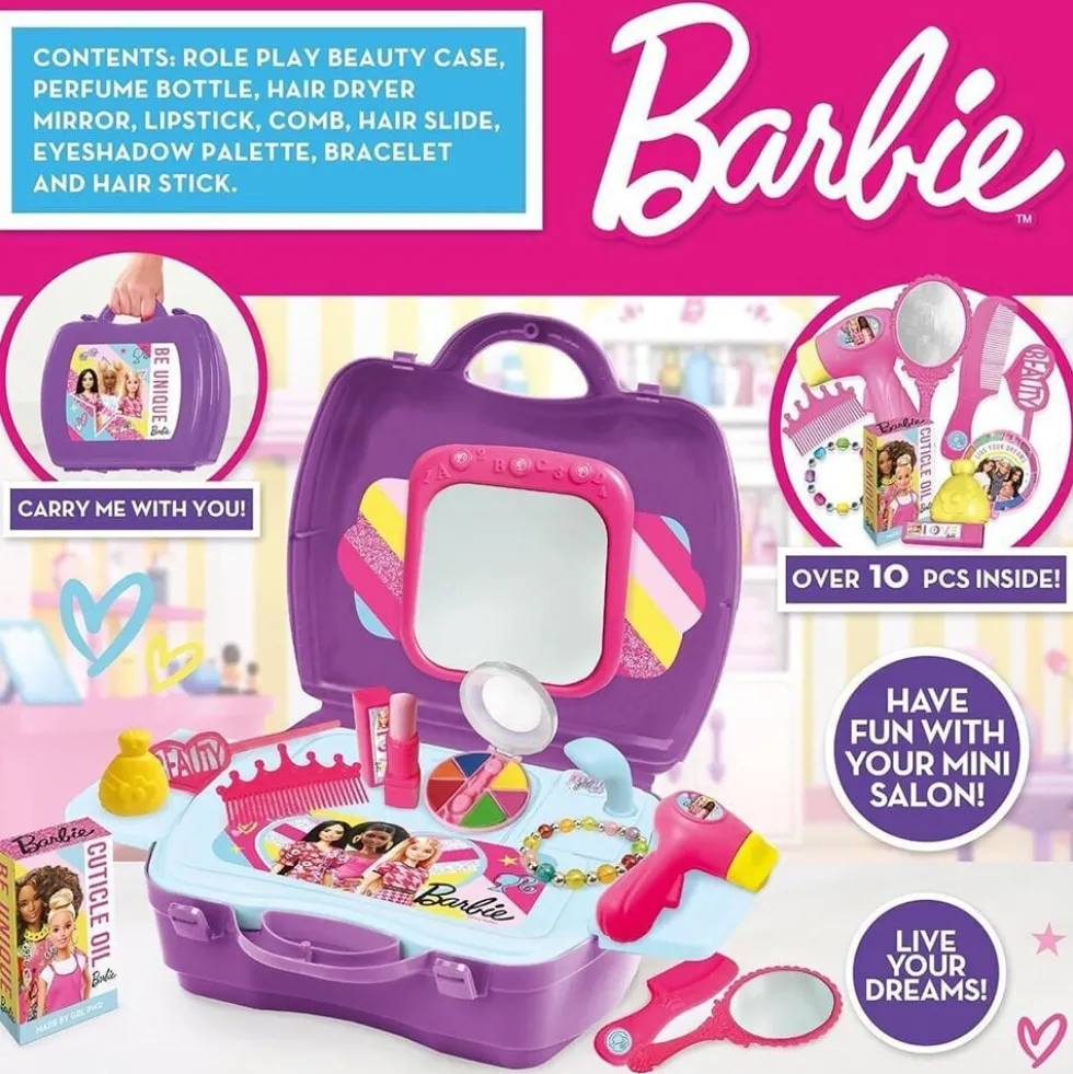 Valisette de coiffure Barbie