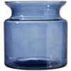 Vase bas en verre