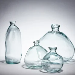 Vase Dame Jeanne Simplicity transparent Ø13 x H35 cm