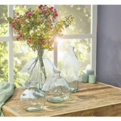 Vase Dame Jeanne Simplicity transparent Ø18 x H16 cm