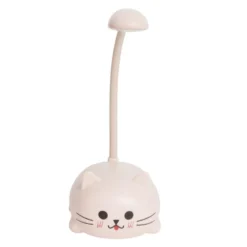 Veilleuse kawaii LED chat 11x8,5xH21cm