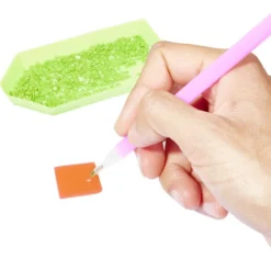 Veilleuse LED créative diamant à coller pour enfant