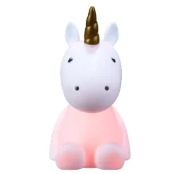 Veilleuse led licorne arc en ciel