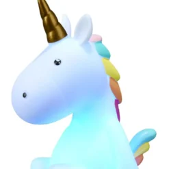 Veilleuse led licorne arc en ciel