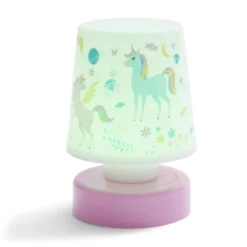 Veilleuse à LED licorne ou astronaute H11,5cm (2 modèles)