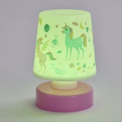 Veilleuse à LED licorne ou astronaute H11,5cm (2 modèles)