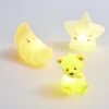 Veilleuse à LED ourson/lune/étoile H12,5cm-3 modèles