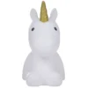 Veilleuse licorne arc en ciel LED H16.5cm
