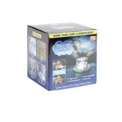 Veilleuse projecteur lumineux rotatif - 2 modèles espace ou océan