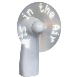 Ventilateur à main avec message