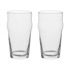 Verre bière nonix format pinte x 2