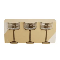 Verre à cocktail x3 rond à bord droit 400ml