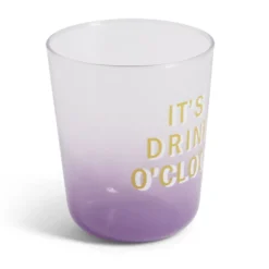 Verre coloré avec message 315ml