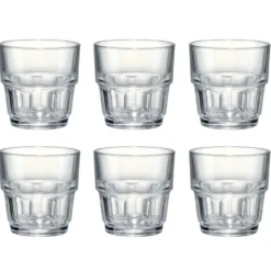 Verre Duralex x12 verre transparent 16 cl Ø7 cm